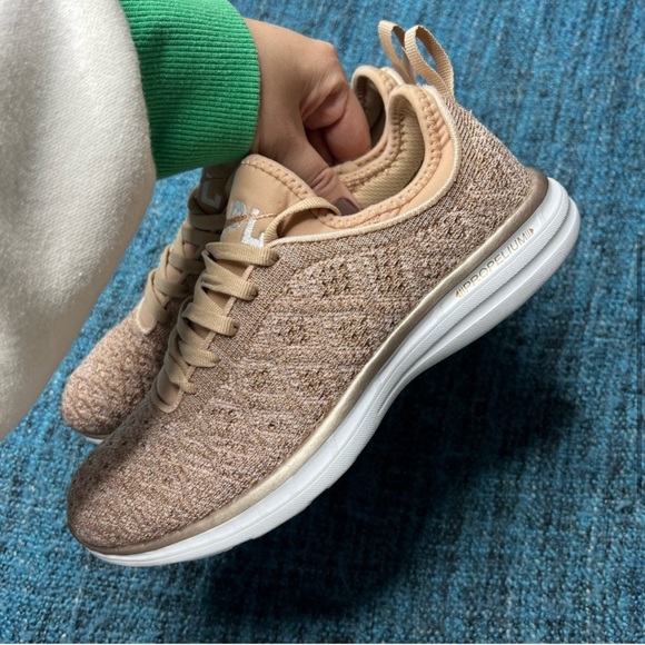 APL Techloom Phantom Sneakers in Rose Gold - Picture 4 of 8